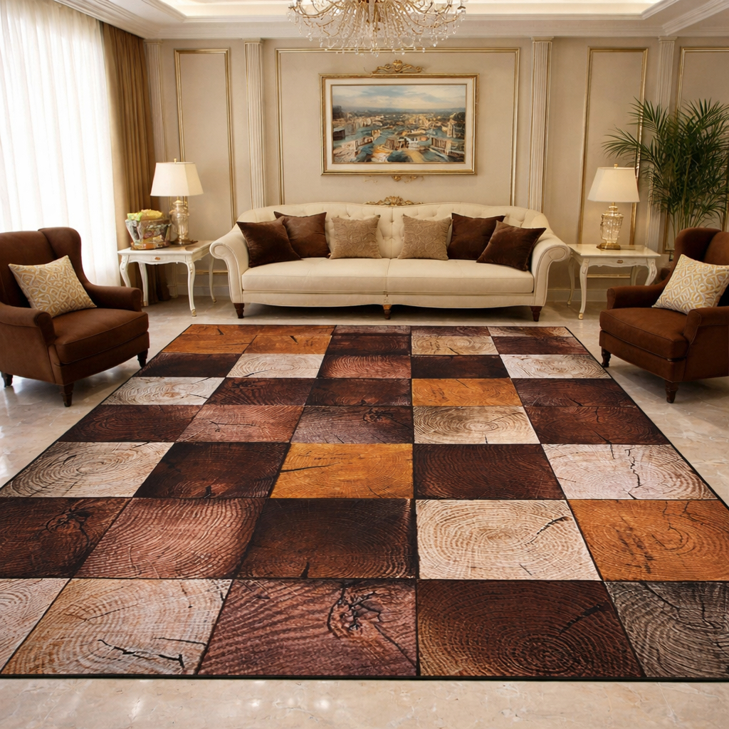 Tapete Estampado Sala Quarto Luxo Macio 2,00x2,50 Abstract Promoção em Oferta na Shopee