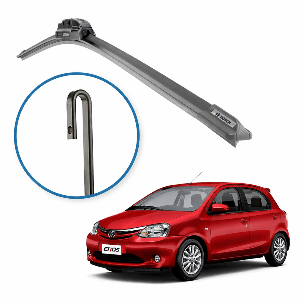 Palheta Limpador de Para-brisa Toyota Etios 2013 a 2021 – Encaixe Perfeito, Alta Durabilidade e Limpeza Eficiente 🚗💧
