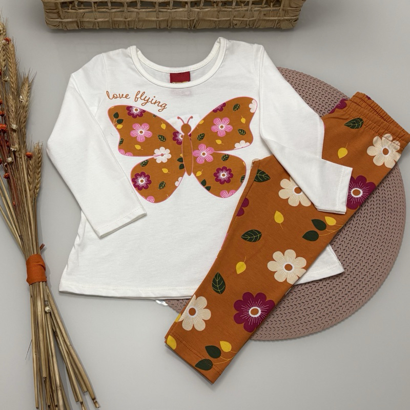 Conjunto de Inverno Frio Feminino Infantil Menina - MEIA ESTAÇÃO - Inverno Kyly