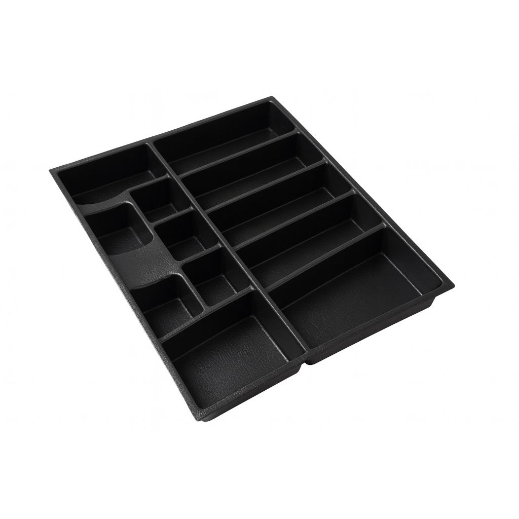 Niqueleira 12 Cavidades Caixa Registradora Porta Cédulas e Moedas Divisórias