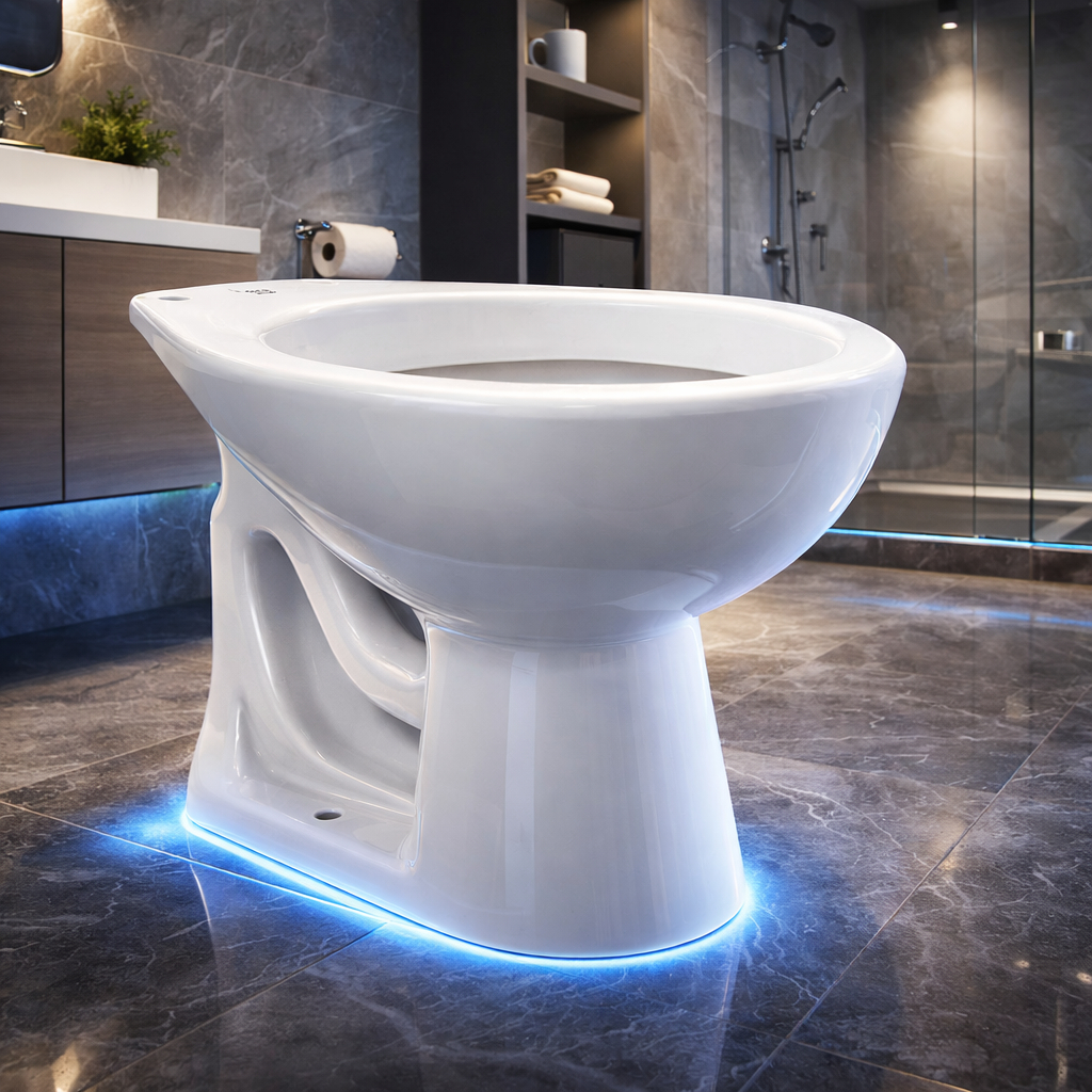 BACIA VASO SANITÁRIO SABARÁ CONVENCIONAL SIFONADA OVAL CERÂMICA ICASA