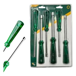 Kit Jogo De Chaves Canhão 3/16 A 7/16 Sata 6 Peças St08045L