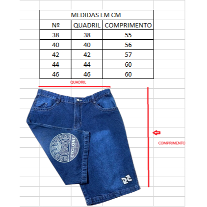 Bermuda Jeans MCD Town e Country Cyclone QUIKSILVER