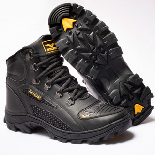 Bota Coturno Adventure Masculina Palmilha Em Gel Impermeável