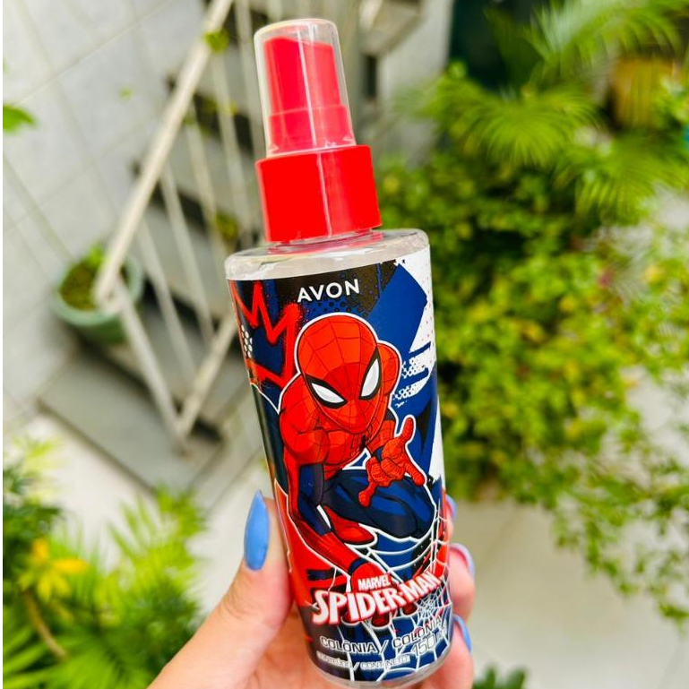 Colônia Infantil Homem Aranha 150ml Avon Personagem Marvel Desenho Animado Avengers Spider Man