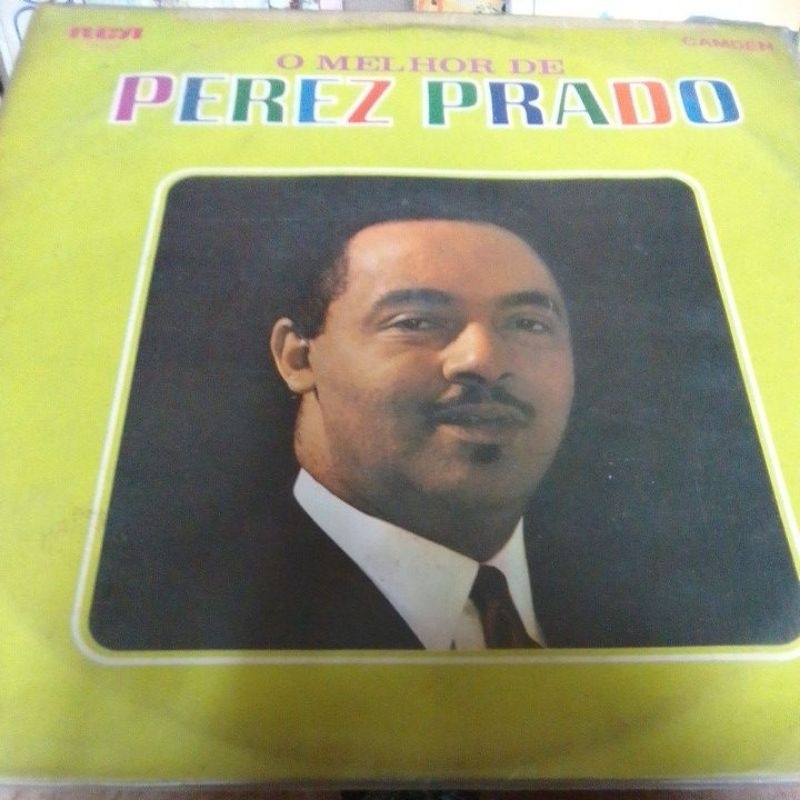 lp vinil.- o melhor de perez prado  samba rock / leia o anúncio até o fim