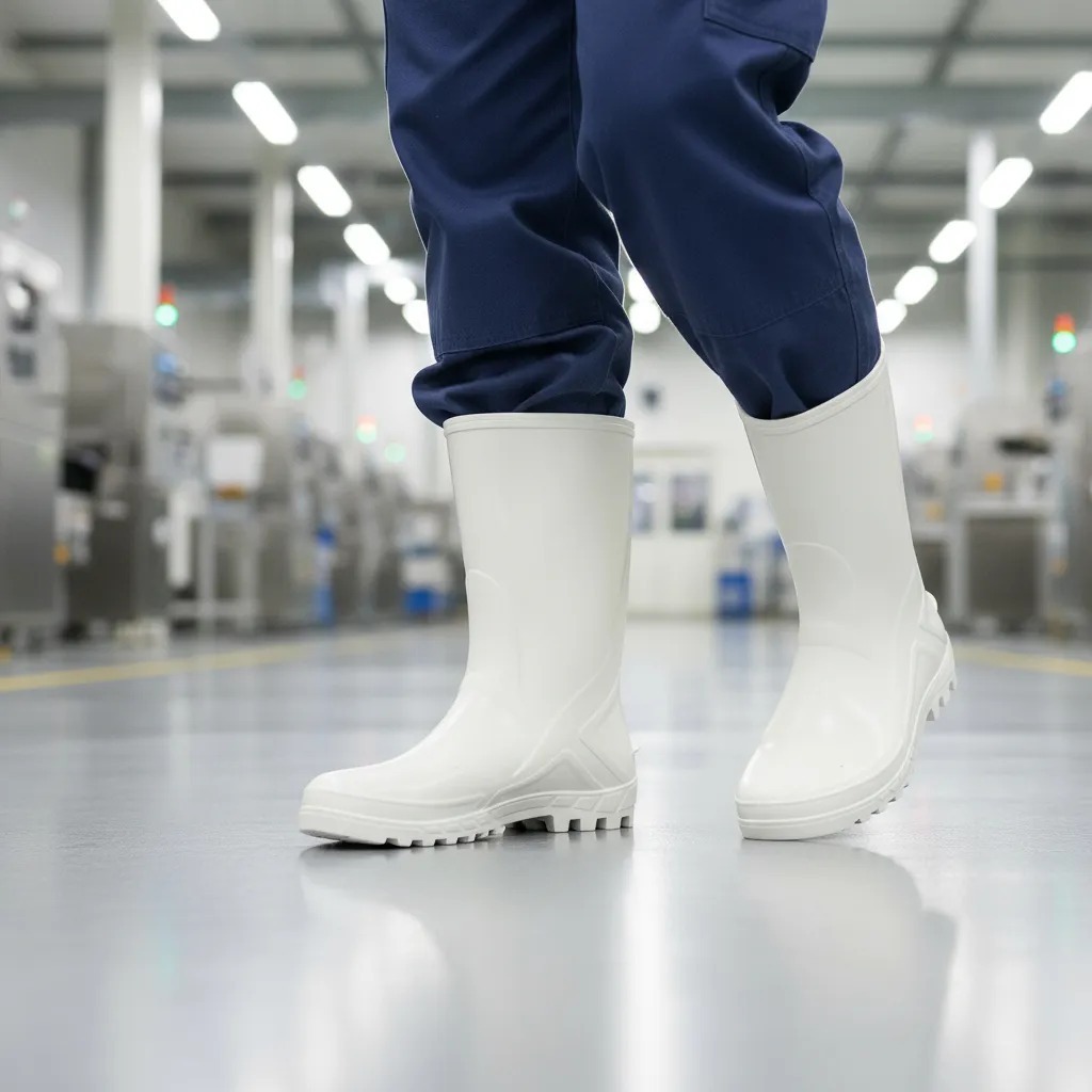 Bota PVC Impermeável Bracol Cano Médio Galocha EPI Segurança Trabalho Unissex