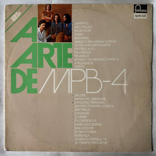 DISCO DE VINIL LP - MPB-4 – A ARTE DE MPB-4 (1976) (CAPA GATEFOLD)