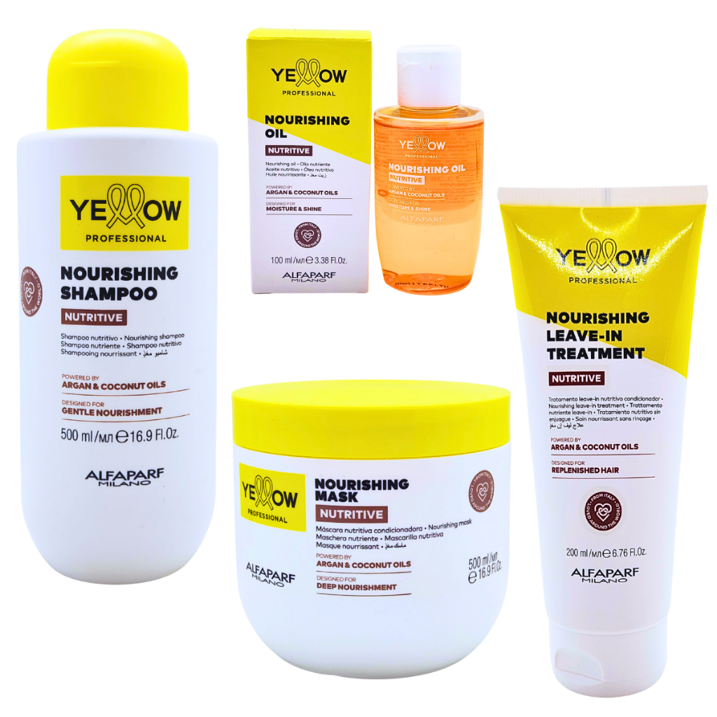 Kit Yellow Nutritive Alfaparf - 4 Produtos