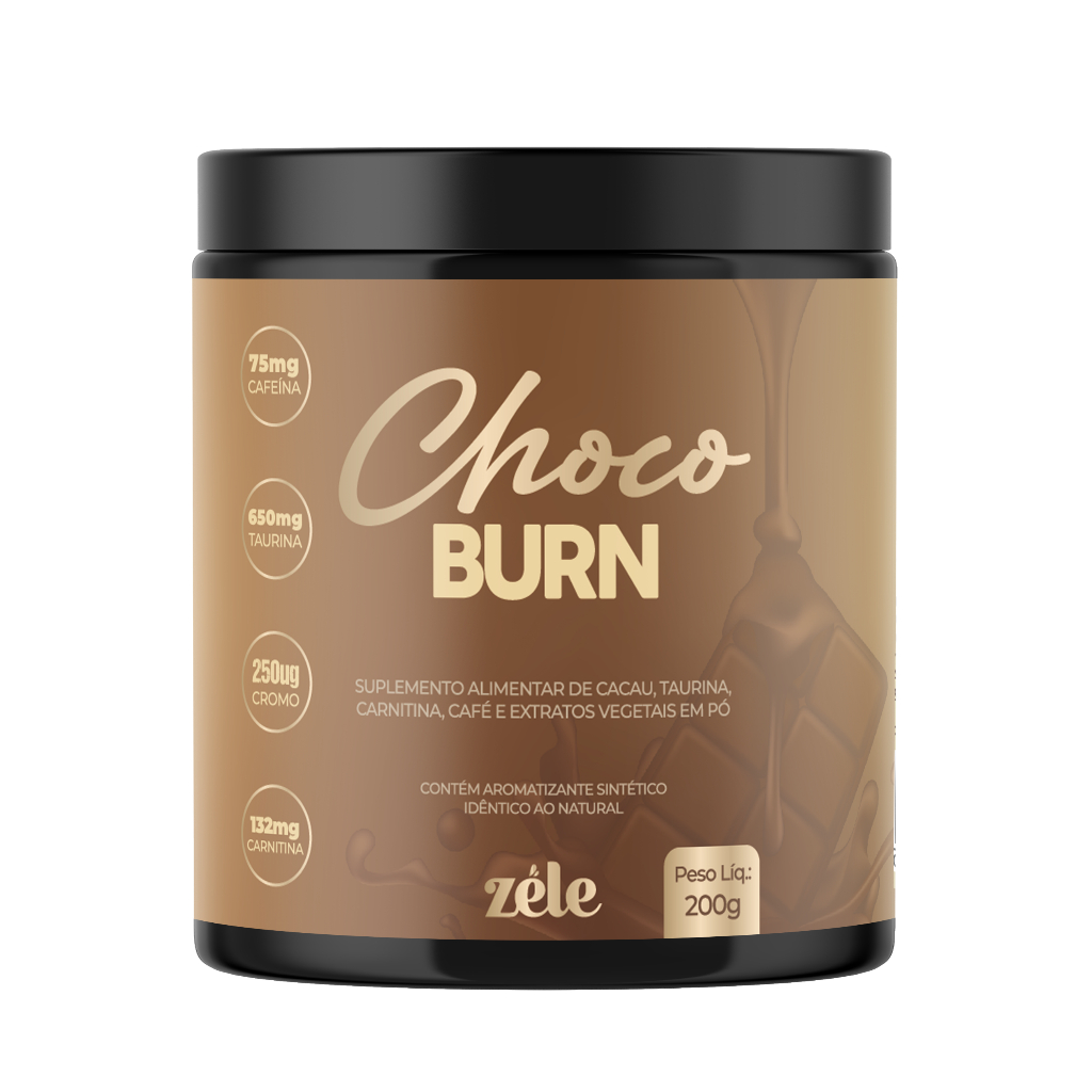 CHOCO BURN - Chocolate Quente termogênico - 200G