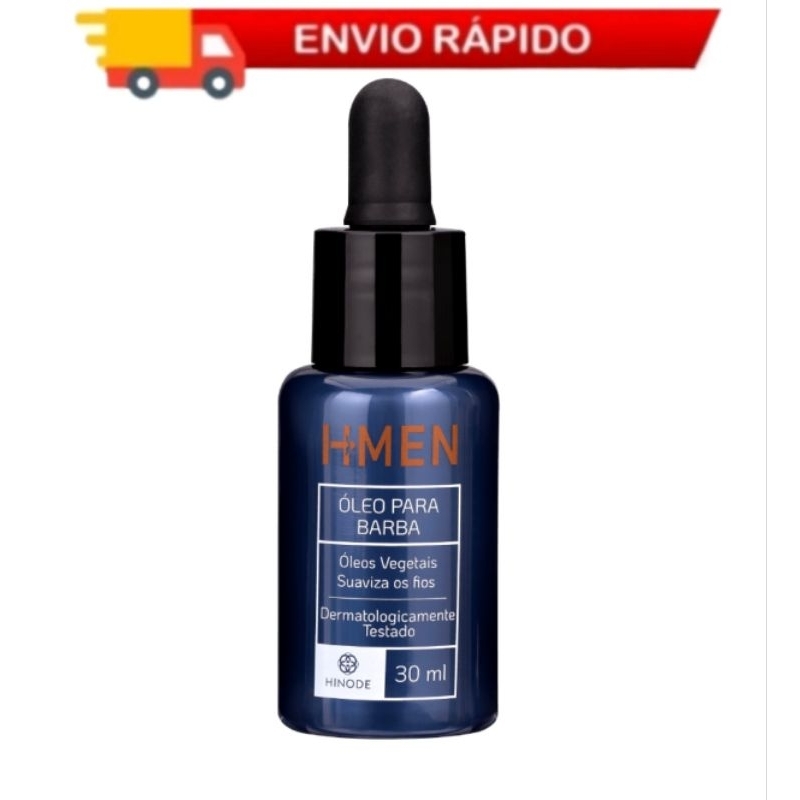 Óleo Para Cuidado Da Barba H-Men 30ml Hinode