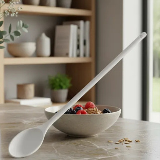 Colher De Plástico Grande Resistente 41cm Concava Cozinha em Oferta na Shopee