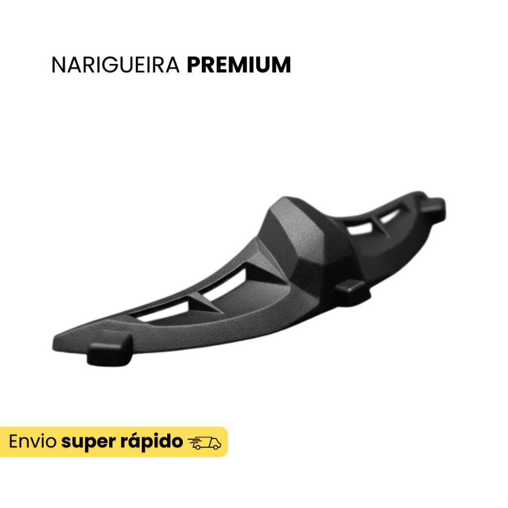 Narigueira Universal Para Capacete LS2 Norisk Pro Tork FW3 Helt Texx Mormaii Modelo Original