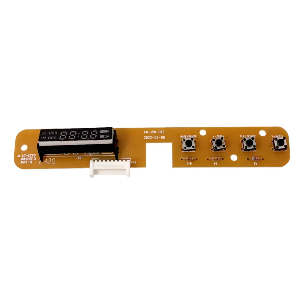 Placa Display Caixa Amplificada Som Mondial Cm150 Cm-150 BIV