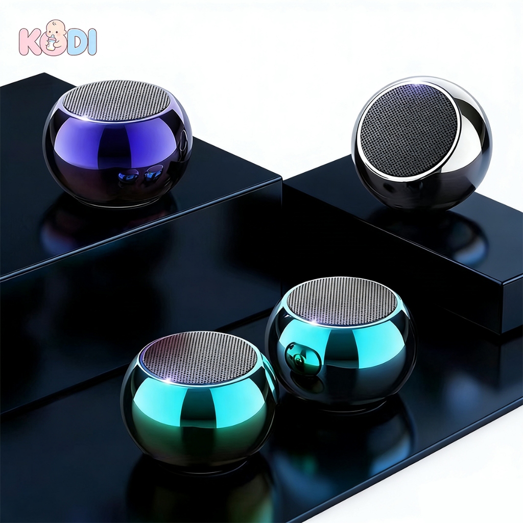 🎵Mini Caixa de Som Bluetooth Metal 3W com Conexão Bluetooth 5.0 e Microfone - C2/P8/B9/C8