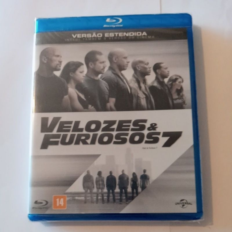 BLURAY VELOZES & FURİOSOS 7 - VERSAO ESTENDİDA / LACRADO