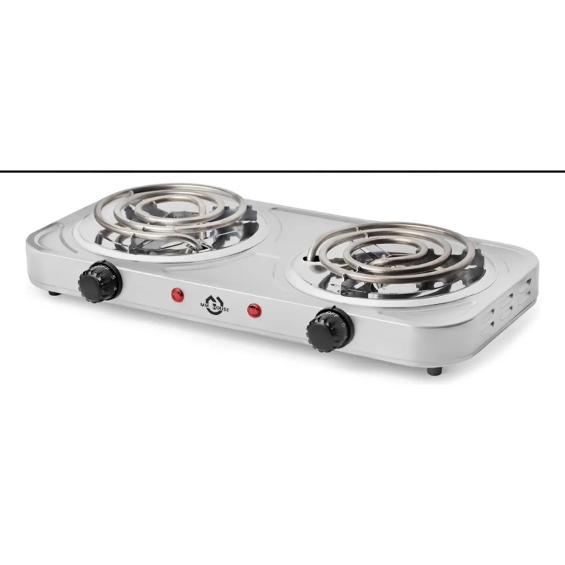Fogareiro Elétrico 2 Bocas 2000 Watts  Mmhouse 127 volte