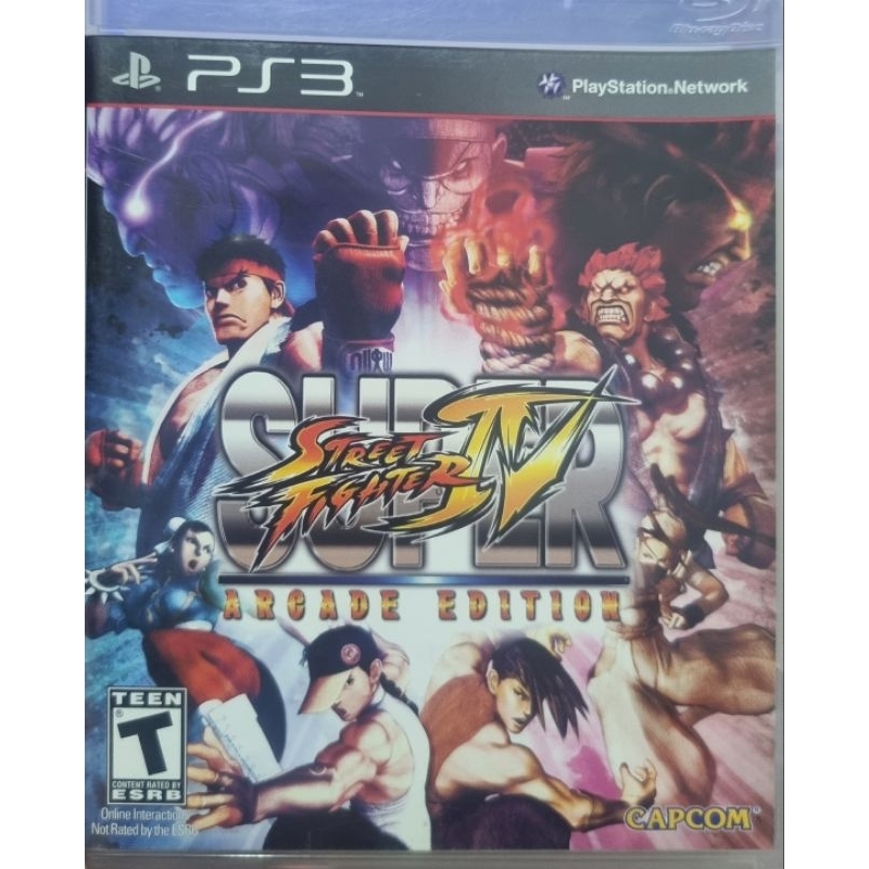 Super Street Fighter 4 Arcade Edition Ps3 Com manual