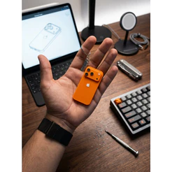 Chaveiro iPhone 17 Pro Max em Impressão 3D – Miniatura Realista