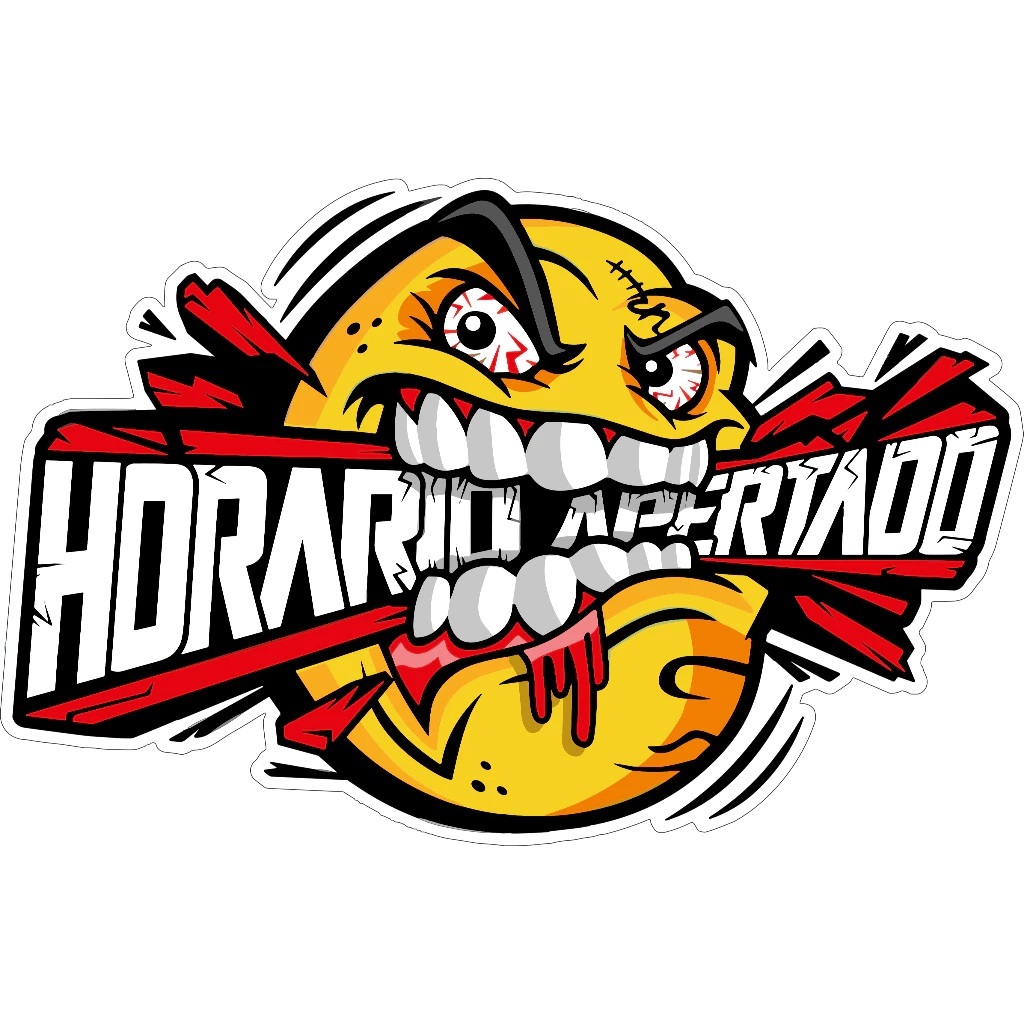 Adesivo Para Caminhão, HORÁRIO APERTADO / Carro, Moto, Caminhão, Capacete, Bike