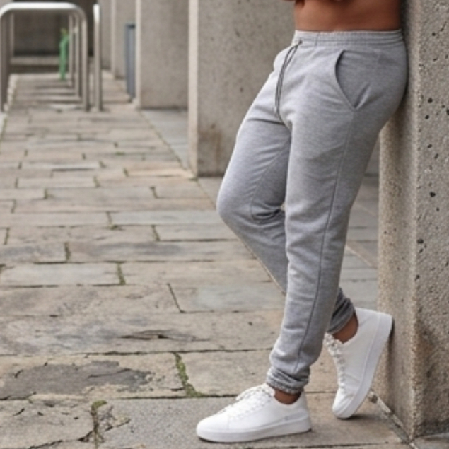 Calça Moletom Pelúcido Masculino Estilo Jogger Academia Caminhada Casual Confortável Flanelado