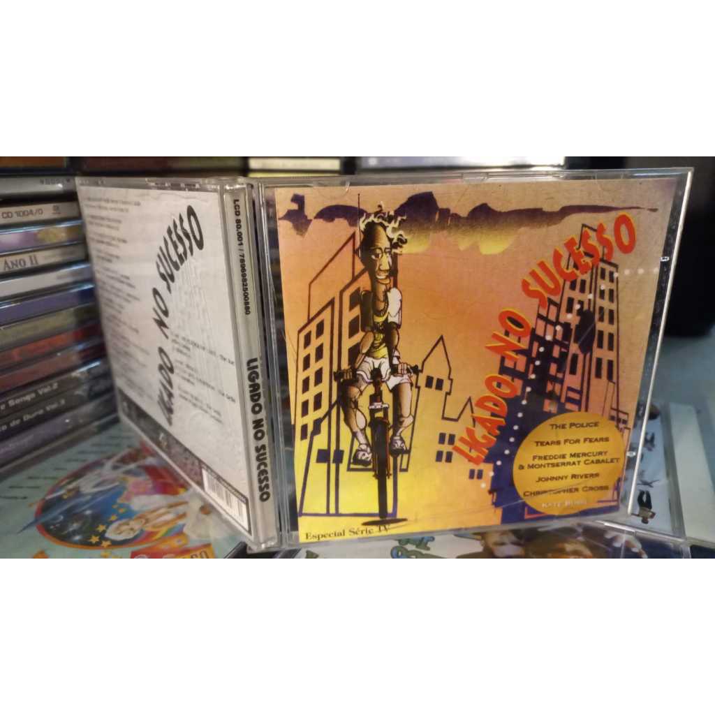 Cd - Ligado No Sucesso - Especial Série Tv - The Police Tears for fears freddie mercury kate bush