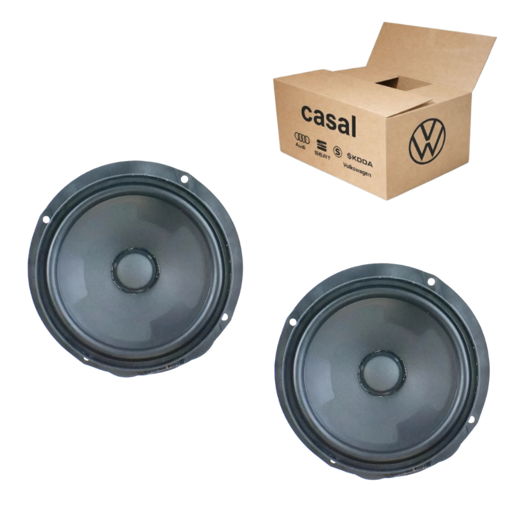 Kit 2 Alto Falantes Volkswagen Nivus Polo Taos Virtus 6EA035710