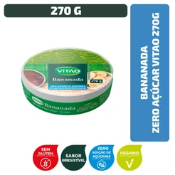 Bananada Zero Açúcar Vitao 270 g