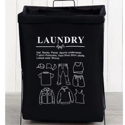 48 litros Cesto Retangular Organizador Dobrável Multiuso Roupa Suja Brinquedo