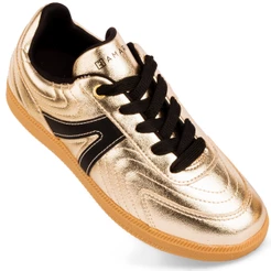 Tênis Ramarim Feminino Urbano Metal Ouro Estilo Casual Moda