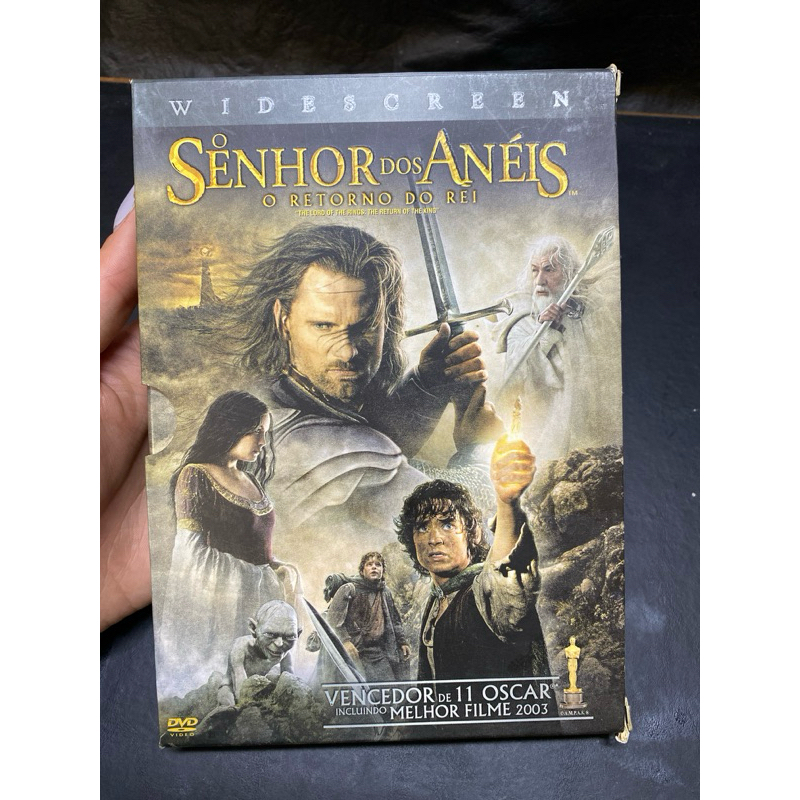 DVD: Senhor dos anéis - O Retorno do Rei