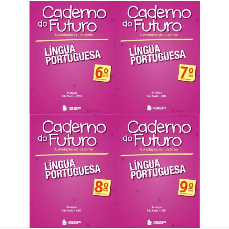Caderno do futuro LÍNGUA PORTUGUESA 6° ao 9° ano Professor/Aluno