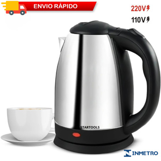 Chaleira Elétrica jara BULE  Inox 2L Startools 127V 220V Potência 1000W Ferver Água Econômica em Oferta na Shopee