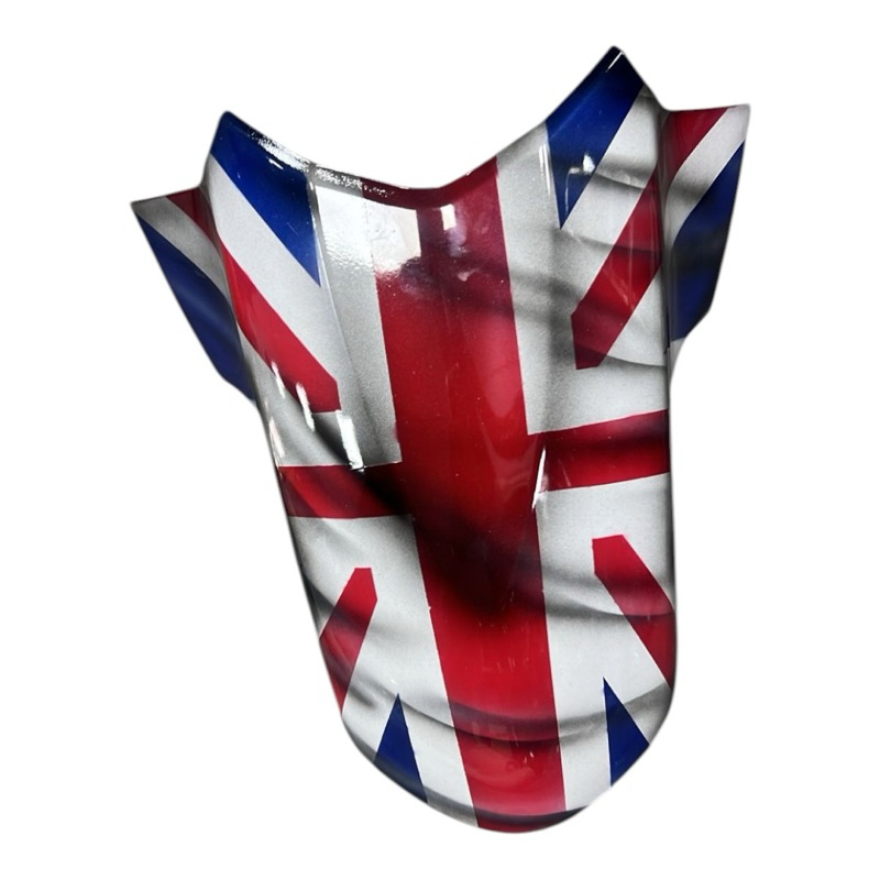 Paralama Dianteiro Parte A Honda CB 300F Twister 2024 Grafitado Inglaterra