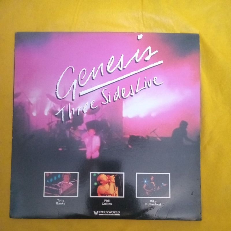 Laserdisc Importado  ( LD) Genesis Three Sides Live