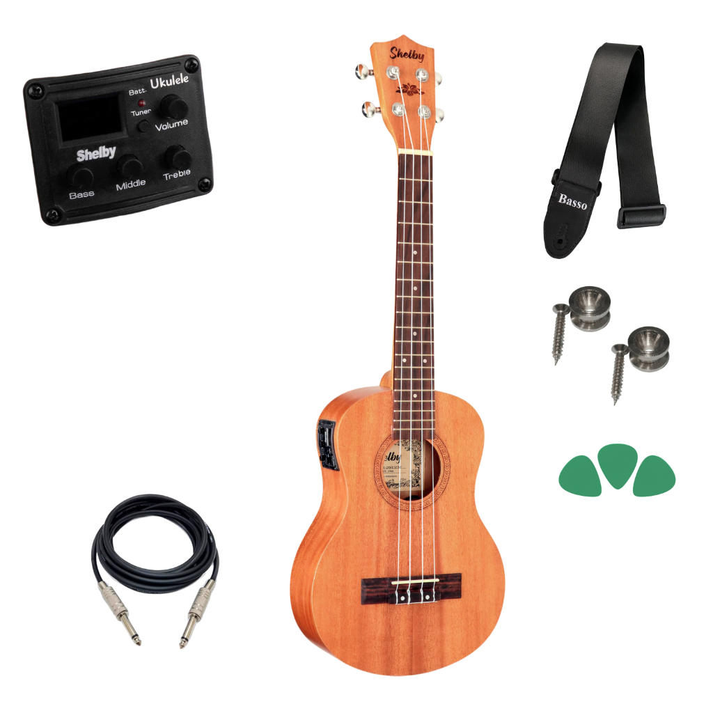 Ukulele Eletrico Shelby Tenor Su25me Stnt