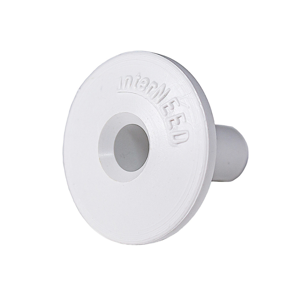 Acabamento Passa Fio Coaxial Branco Interneed Organização Acabamento Profissional Casa Apartamento Condomínio