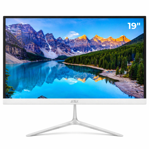 Computador All In One 19" Intel i5 8GB RAM SSD 256GB WiFi HDMI Tela LED VESA Multitarefas Compacto