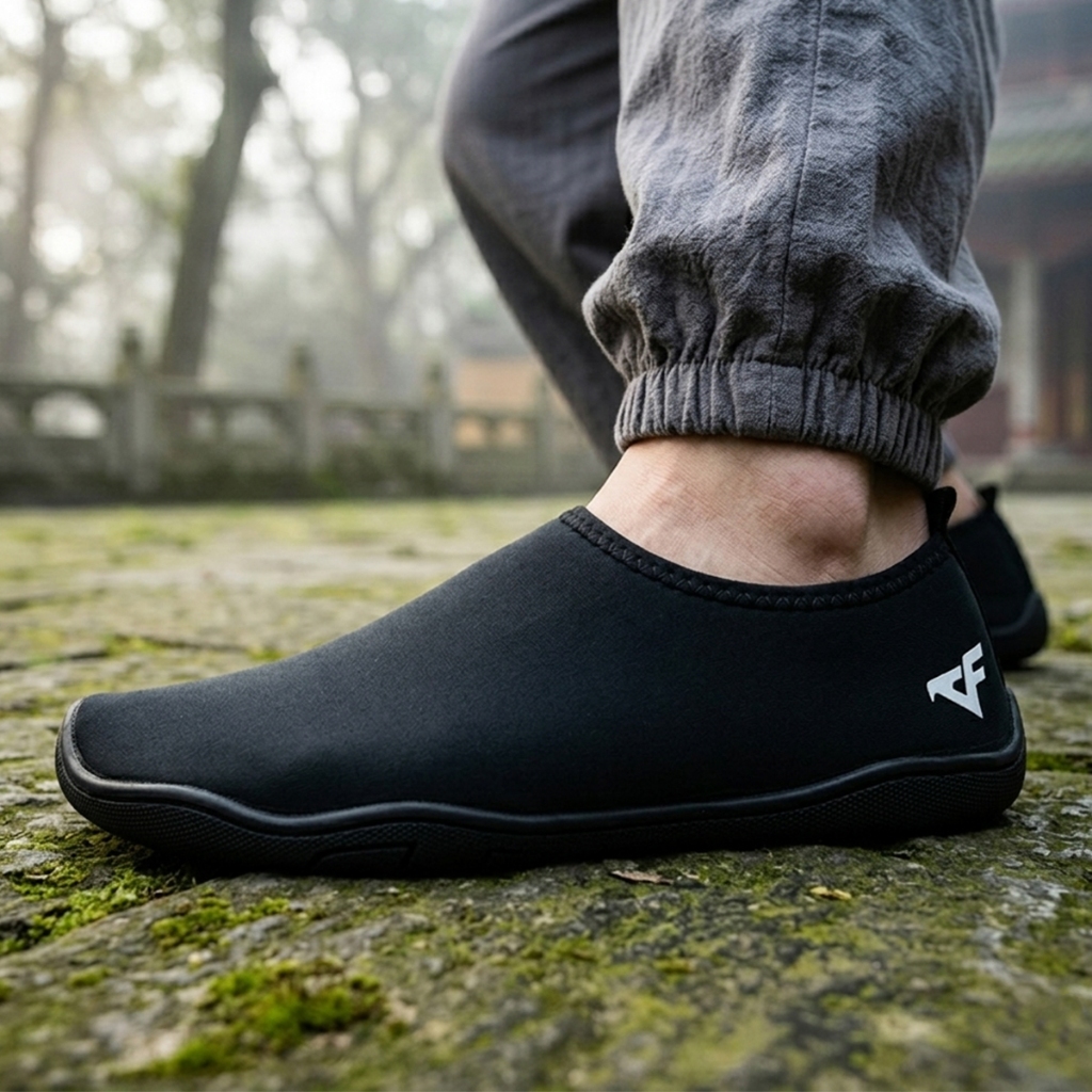 Sapatilha Aquática Neoprene Tai Chi Chuan Confortável Flexível Lutas Marciais Antiderrapante Macio