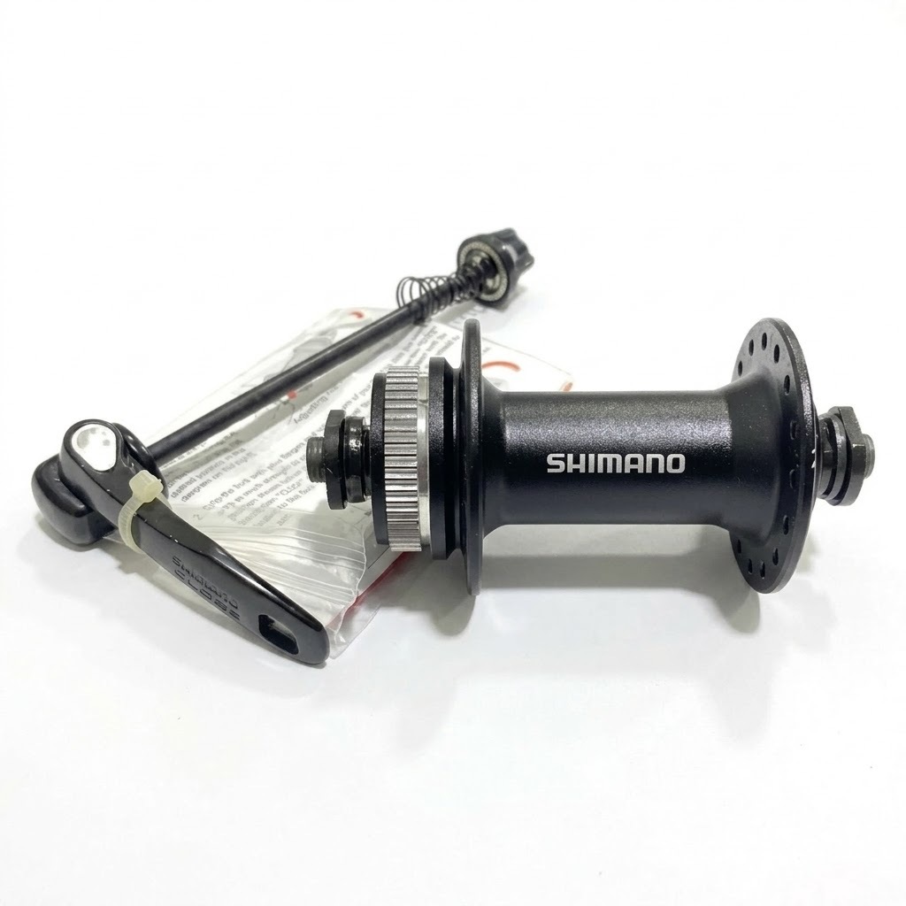 Cubo Dianteiro Shimano Blocagem Rápida Rolamento Bike MTB Speed Alta Durabilidade Eixo Forte