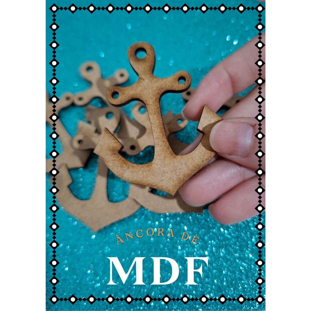 Âncoras de MDF para artesanato e decoração / Âncoras Para Decorar