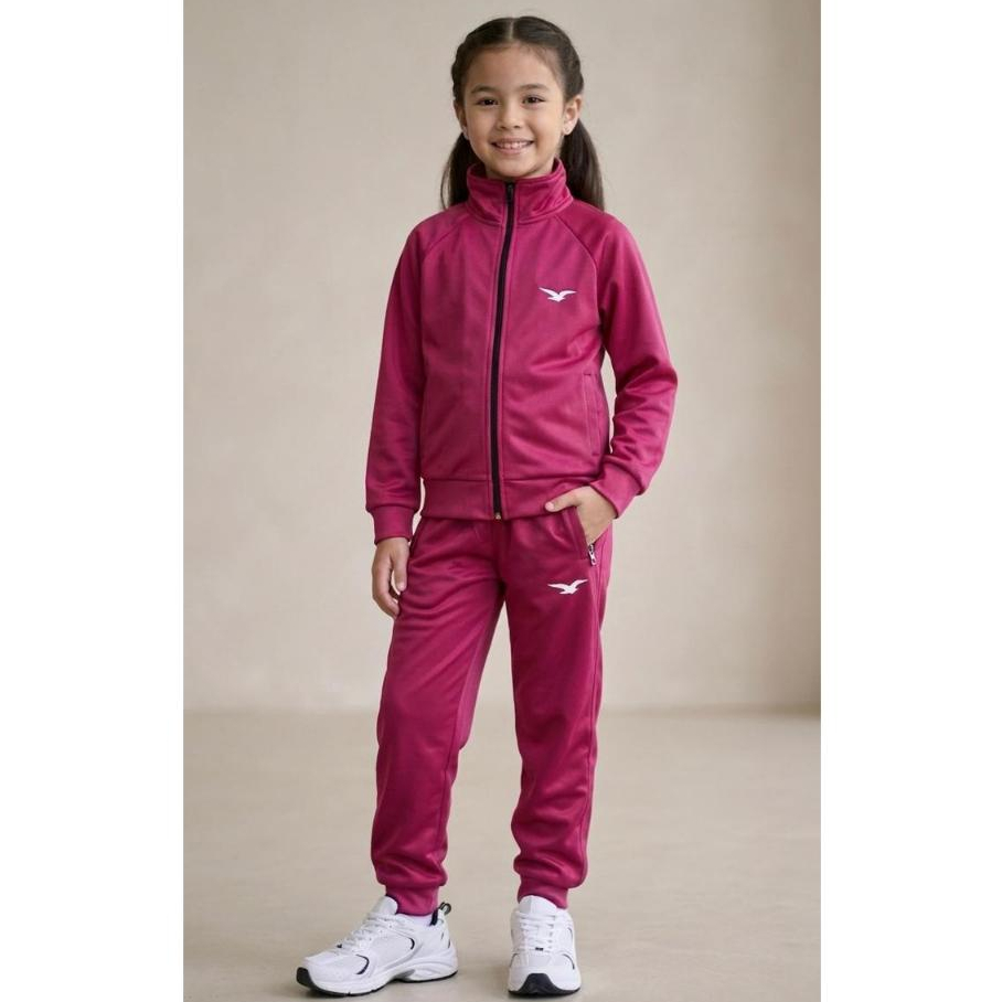 Conjunto Agasalho de 4 á 16 Anos Infantil Blusa + Calça