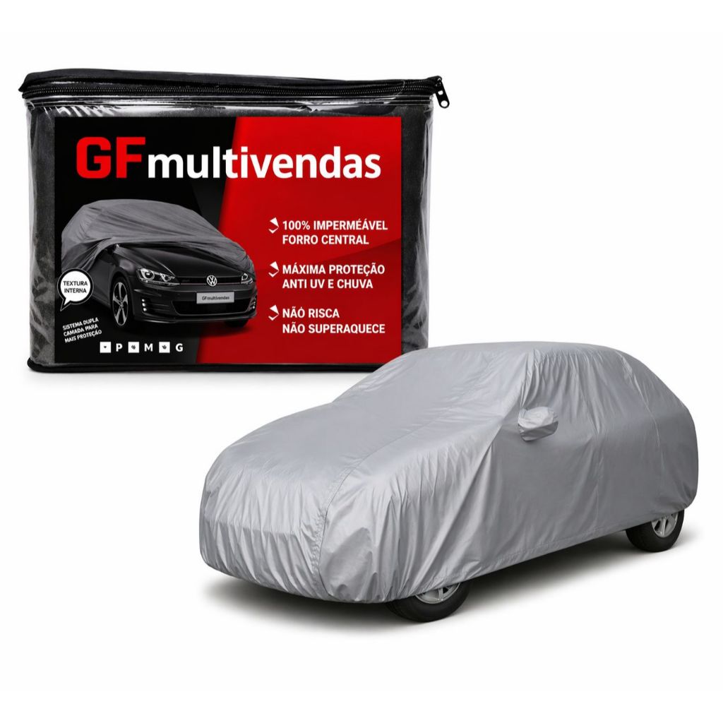 Capa de Cobrir Carro Impermeável Hyundai Creta, Hb20 E I30 Reforçada E Proteção UV E Riscos