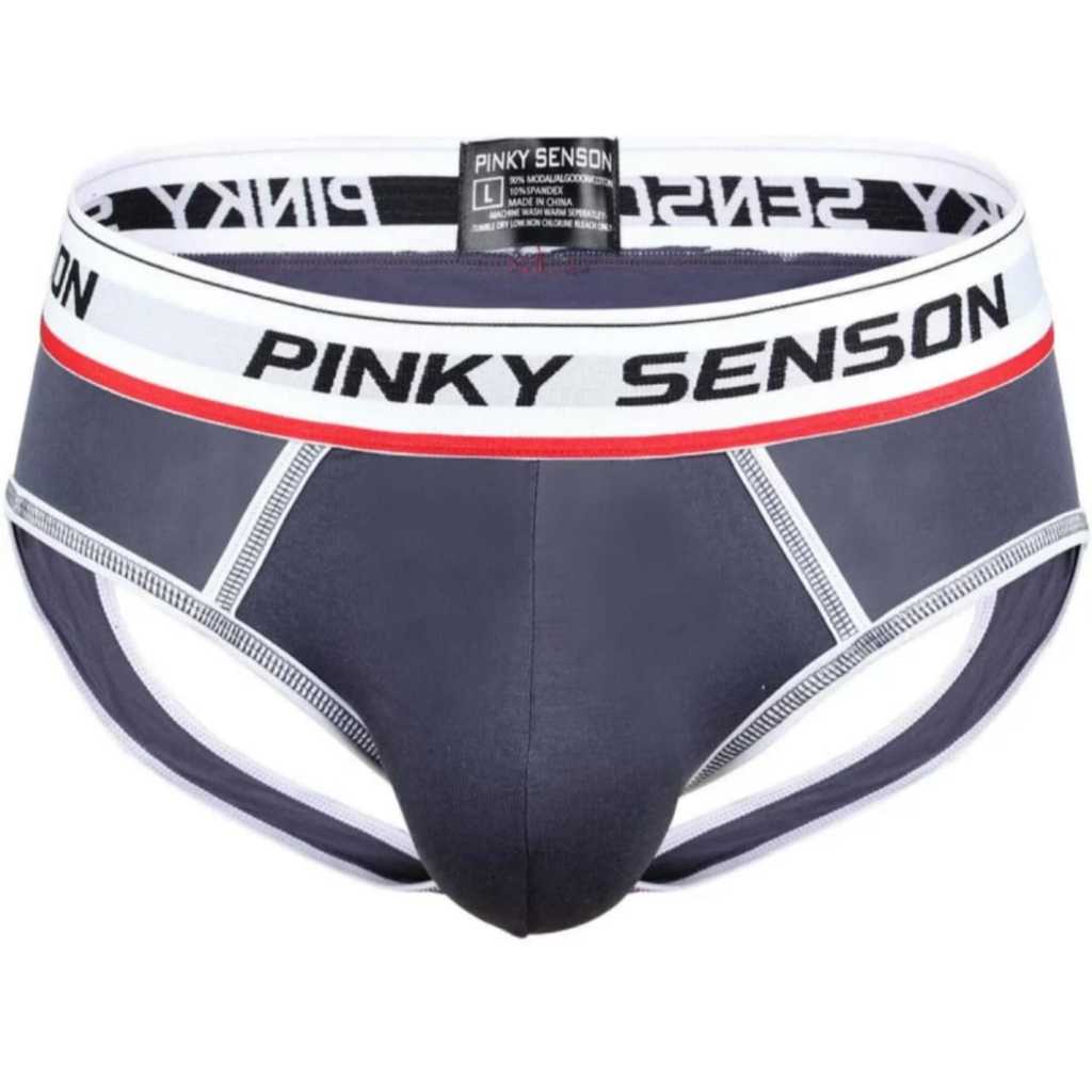 Cueca Jockstrap slip Com abertura traseira