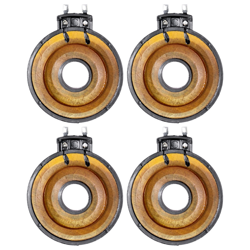 4x Reparo Compatível Driver Selenium ST 200 Tweeter 8 Ohms 100W QST 20 Som Automotivo