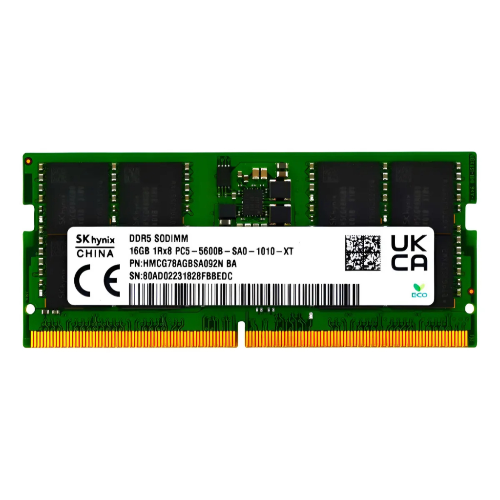 Memória Ram DDR5 16GB 4800MHZ NOTEBOOK