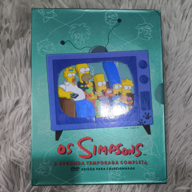 Box DVD Os Simpsons 1 Temporada Completa