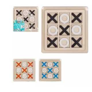 Tabuleiro de Jogo da Velha MDF - Tamanho 14cm x 14cm