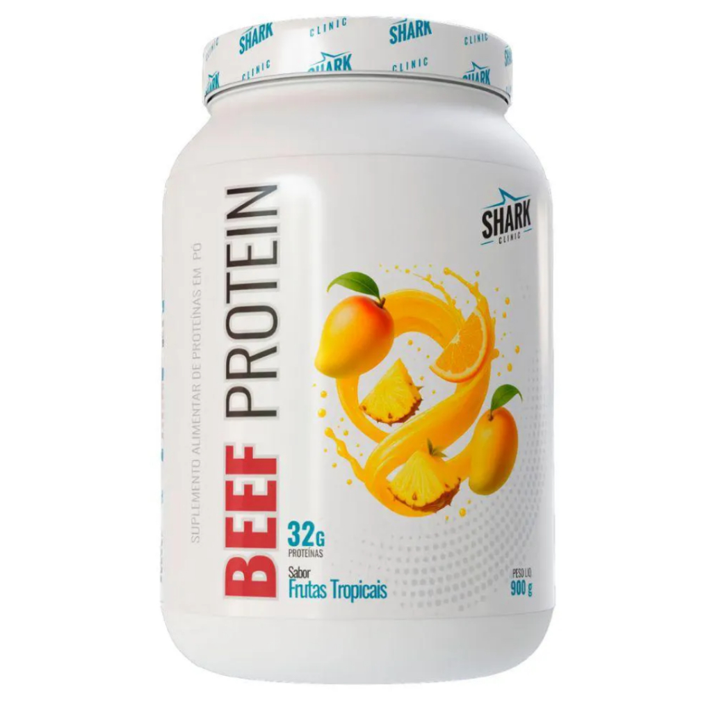Beef Protein 900g - Sabor Frutas Tropicais
