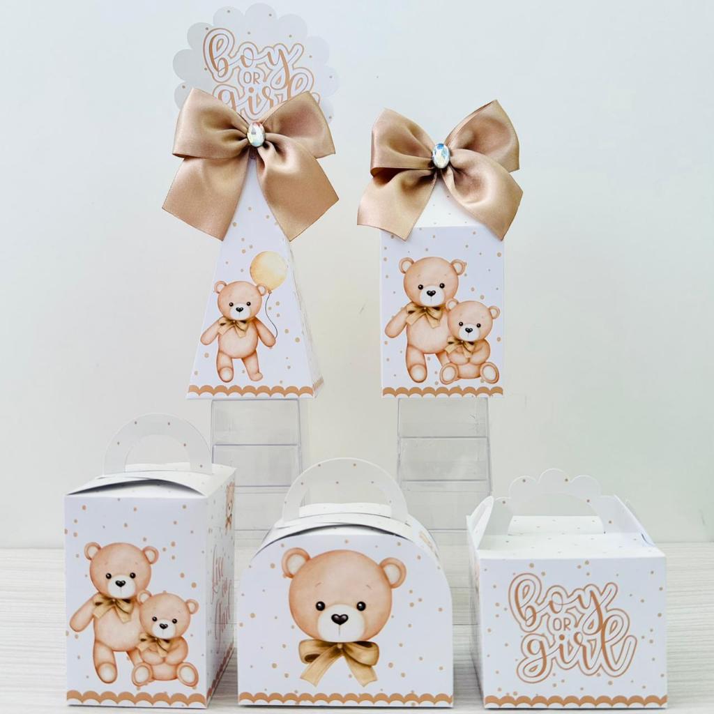 Kit Caixas Chá revelação Personalizada / Kit Festa Chá revelação / Lembrancinha de Festa / Aniversário Infantil